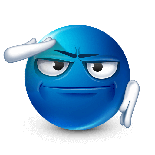 salute-blue-emoji-blue
