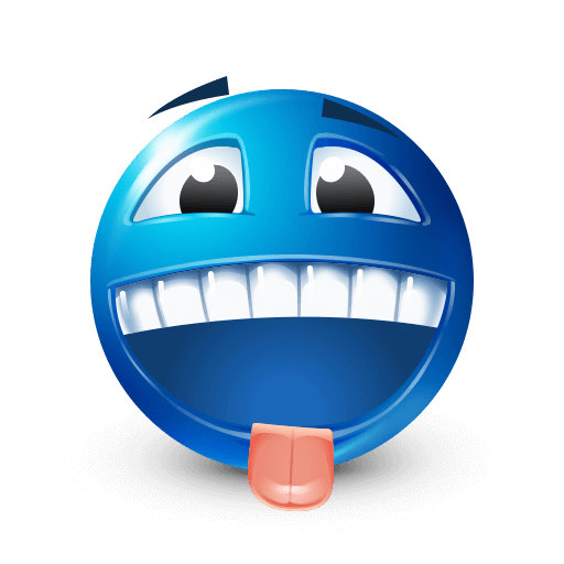 tongue-out-blue-emoji-blue