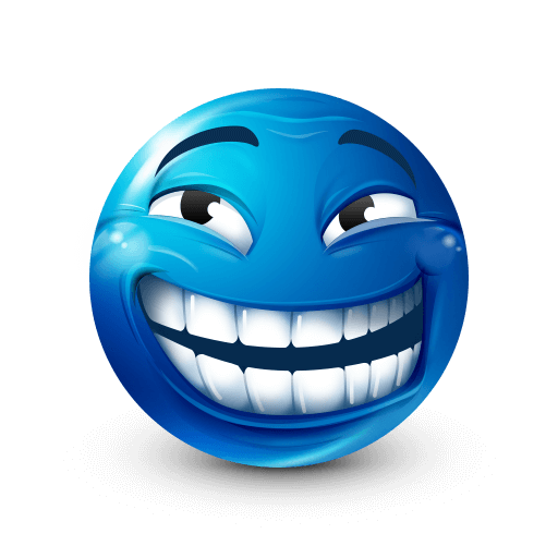 troll-face-blue-emoji-blue
